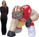 San Francisco 49ers Bubba 5 Ft Inflatable Figurine