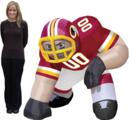 Washington Redskins Bubba 5 Ft Inflatable Figurine