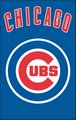 Chicago Cubs 44" x 28" Applique Banner Flag