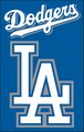 Los Angeles Dodgers 44" x 28" Applique Banner Flag