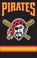Pittsburgh Pirates 44" x 28" Applique Banner Flag