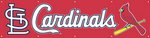 St Louis Cardinals Giant 8' X 2' Nylon Banner