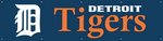 Detroit Tigers Giant 8' X 2' Nylon Banner