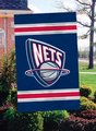 New Jersey Nets 44" x 28" Applique Banner Flag