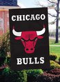 Chicago Bulls 44" x 28" Applique Banner Flag