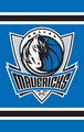 Dallas Mavericks 44" x 28" Applique Banner Flag
