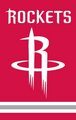 Houston Rockets 44" x 28" Applique Banner Flag