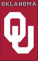 University of Oklahoma 44" x 28" Applique Banner Flag