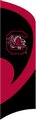 South Carolina Tall Team Flag with pole