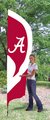 University of Alabama Tall Team Flag with pole