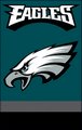 Philadelphia Eagles 44" x 28" Applique Banner Flag