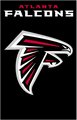 Atlanta Falcons 44" x 28" Applique Banner Flag