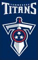 Tennessee Titans 44" x 28" Applique Banner Flag
