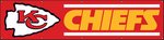 Kansas City Chiefs Giant 8' X 2' Nylon Banner