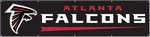 Atlanta Falcons Giant 8' X 2' Nylon Banner