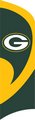 Green Bay Packers Tall Team Flag with pole