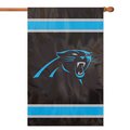 Carolina Panthers 44" x 28" Applique Banner Flag
