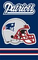 New England Patriots 44" x 28" Applique Banner Flag