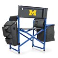 University of Michigan Wolverines Fusion Chair - Blue