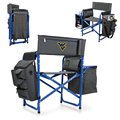West Virginia University Mountaineers Fusion Chair - Blue