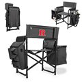 Rutgers Scarlet Knights Fusion Chair - Black