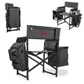 Hampden - Sydney College Tigers Fusion Chair - Black