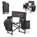 University of Georgia Bulldogs Fusion Chair - Black