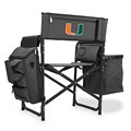 University of Miami Hurricanes Fusion Chair - Black