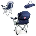 Detroit Pistons Reclining Camp Chair - Navy Blue