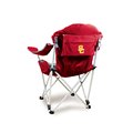 University of Southern California Reclining Camp Chair - Red