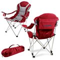 University of Connecticut Reclining Camp Chair - Red
