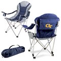 Georgia Institute of Technology Reclining Camp Chair - Navy