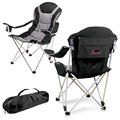 Southern Illinois University Reclining Camp Chair - Black