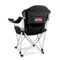 Mississippi State University Reclining Camp Chair - Black