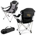 Wake Forest University Reclining Camp Chair - Black