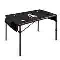 Michigan State University Spartans Travel Table - Black