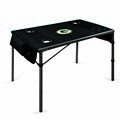 Green Bay Packers Travel Table - Black