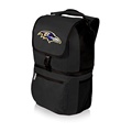 Baltimore Ravens Zuma Backpack & Cooler - Black