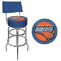 Charlotte Bobcats Padded Bar Stool with Backrest