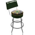 Dallas Stars Padded Bar Stool with Backrest