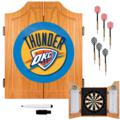 Oklahoma City Thunder Dartboard & Cabinet