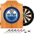 Edmonton Oilers Dartboard & Cabinet