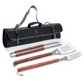 Los Angeles Angels 3 Piece BBQ Tool Set With Tote
