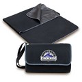 Colorado Rockies Blanket Tote - Black