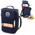 New York Mets Duet Wine & Cheese Tote - Navy