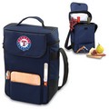 Texas Rangers Duet Wine & Cheese Tote - Navy