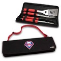 Philadelphia Phillies Metro BBQ Tool Tote - Red