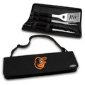 Baltimore Orioles Metro BBQ Tool Tote - Black