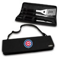 Chicago Cubs Metro BBQ Tool Tote - Black