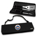 New York Mets Metro BBQ Tool Tote - Black